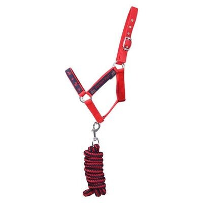 Hy Equestrian Tractors Rock Head Collar and Lead Rope