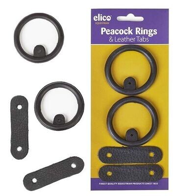 Elico Peacock Rings & Leather Tabs