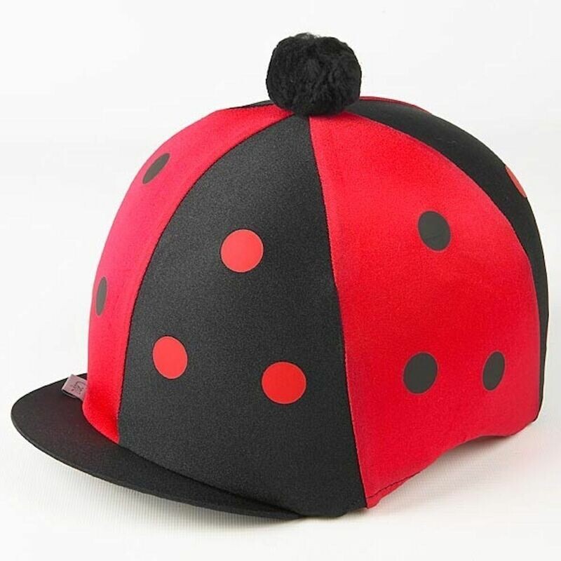 Capz Lycra Riding hat cover - The ladyBird Was £17.95 Now