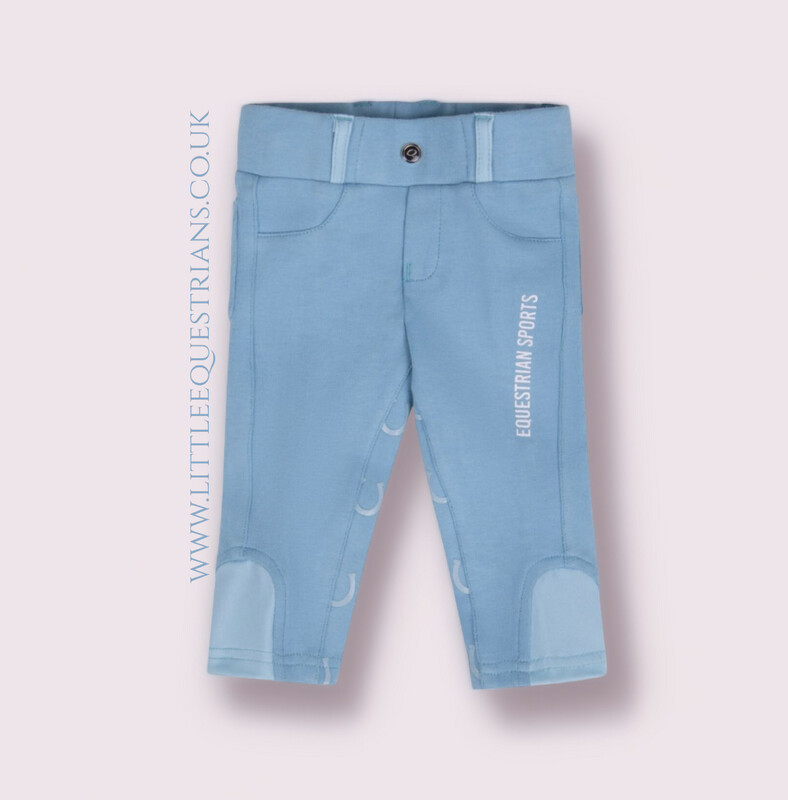 QHP Dinky Dinky Full Grip Breeches - Blue