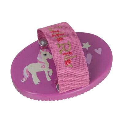Little Rider Hyshine curry comb- Pink