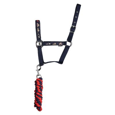 Hy Equestrian Thelwell Collection Practice Makes Perfect Head Collar & Lead Rope