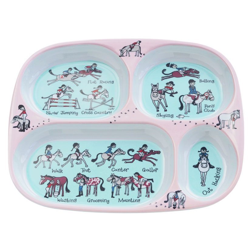 Tyrrell Katz Horse Divider Plate by Hy Equestrian