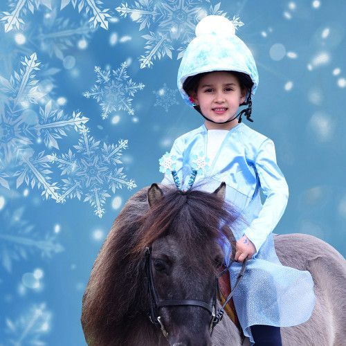 Fjord Snowflake Pom Hat Silk & Bridle Boppers Set