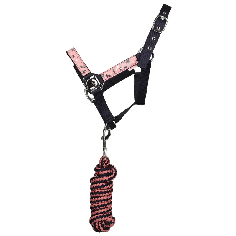 Pony Passion Head Collar & Lead Rope Set by Little Rider- SMALL PONY
