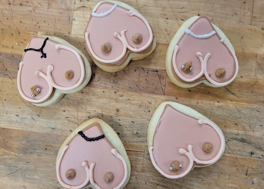 Boob cookies  6 pk