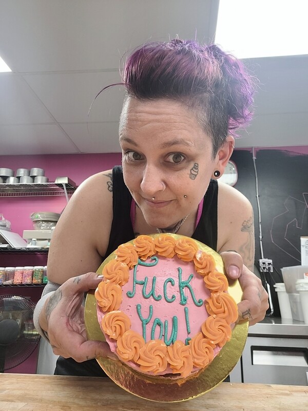 Create your own insulting cookie cake