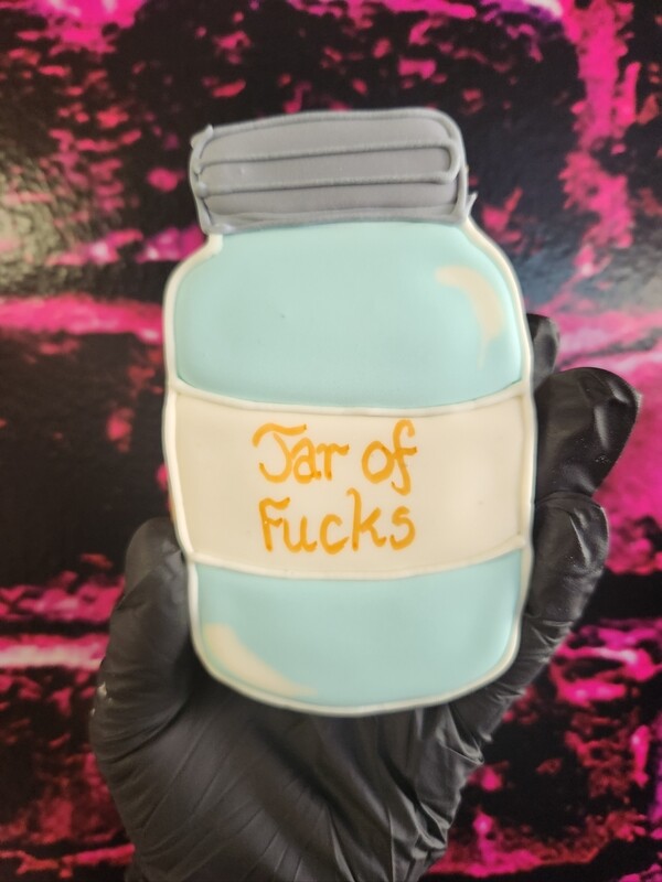 Jar of fucks cookie