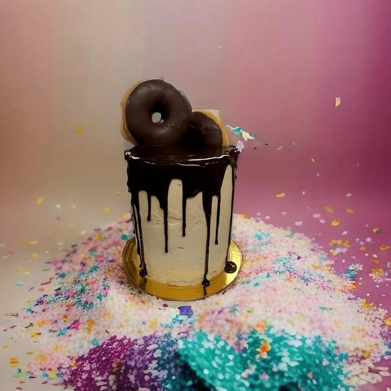 Chocolate Caramel Donut Cake Chocolate Caramel Donut Cake