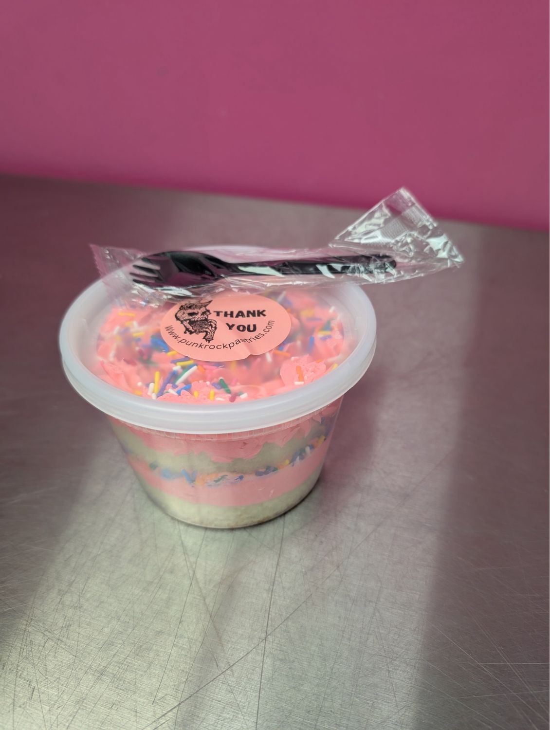 Cake To Go Vanilla Funfetti