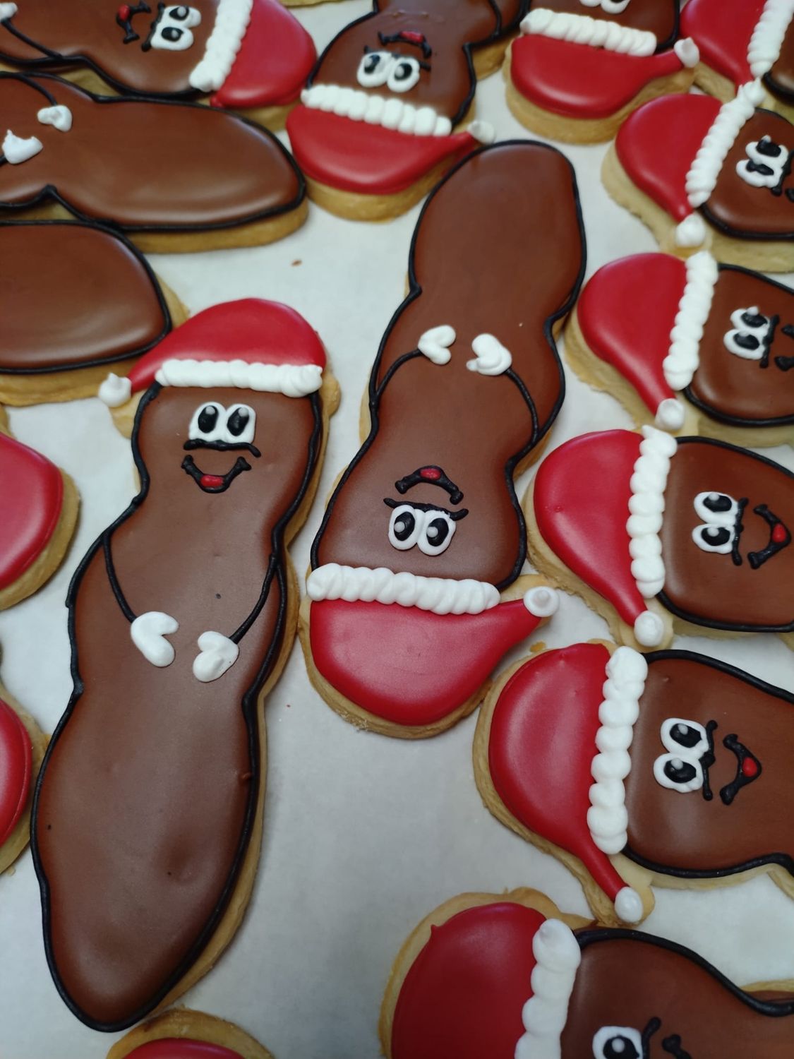 Mr Hankey cookies