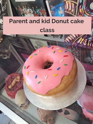 Feb 1st Parent and kid Cake Class