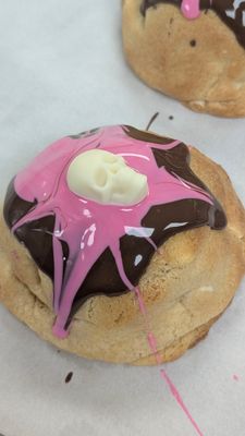 Neapolitan Stuffed Cookie
