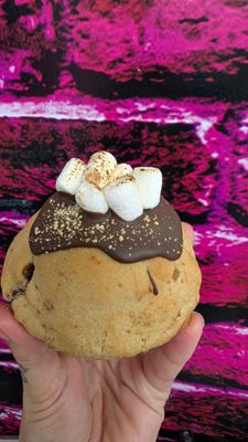 Smores Stuffed Cookie