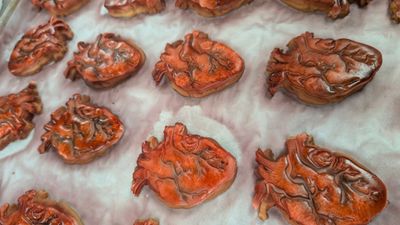 Bleeding Heart Cookies