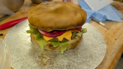 May 24th Hamburger cake class