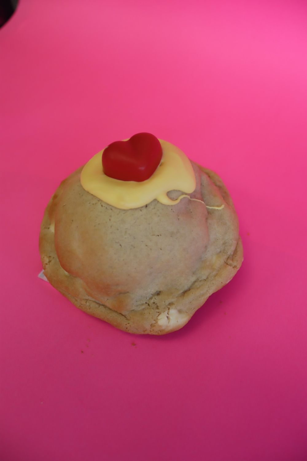 Lemon Raspberry Stuffed Cookie