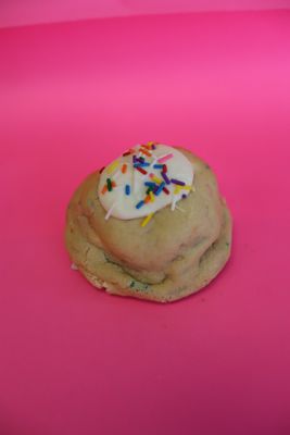 Birthday cake Stuffed cookie