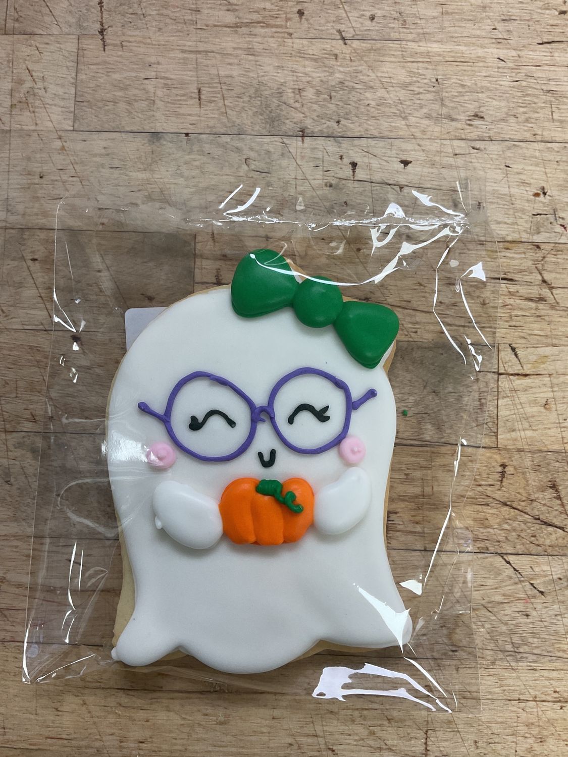 Cute Lil Ghost Sugar Cookie
