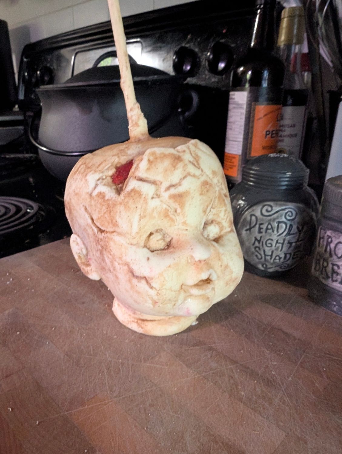 Candy Apple Doll Head