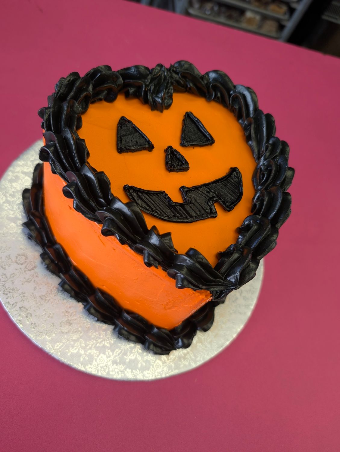 Jacko Heart Cake