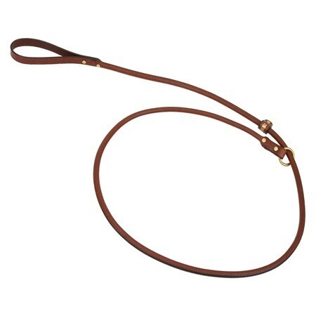 Mendota Leather Slip Lead