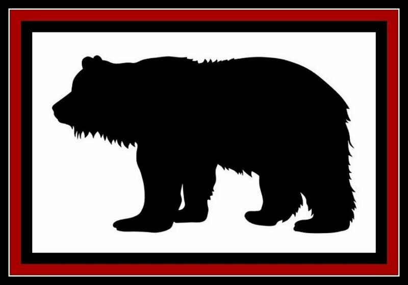 Walking Tall Bear 8' x 4"