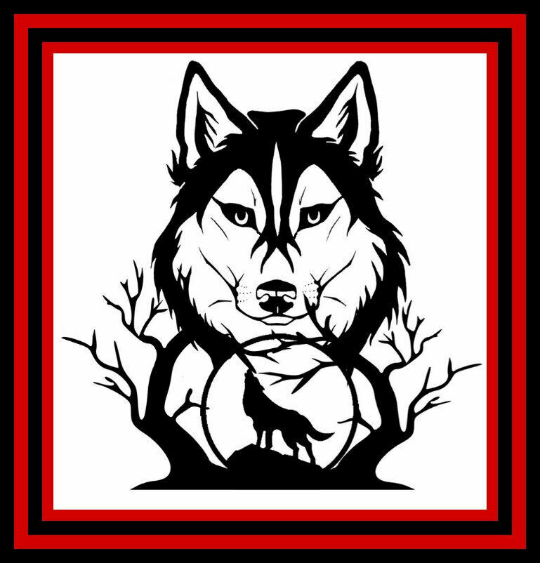 Wolf Wall Plaque