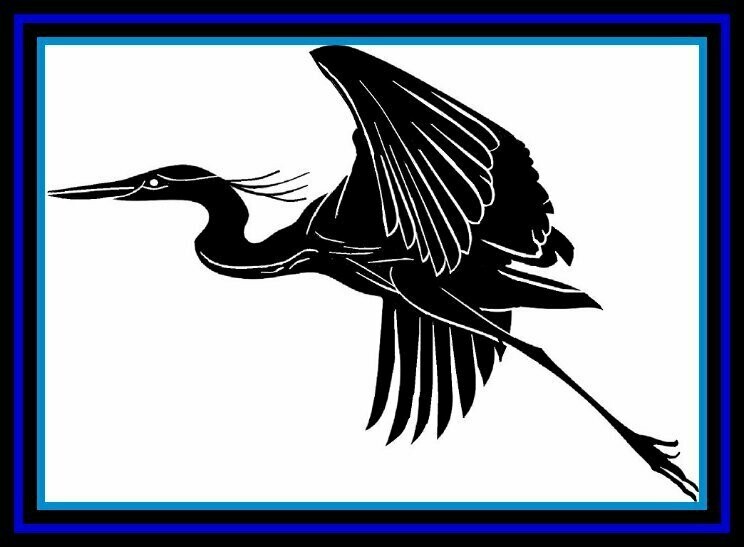 Tsk Tsk Blue Heron
