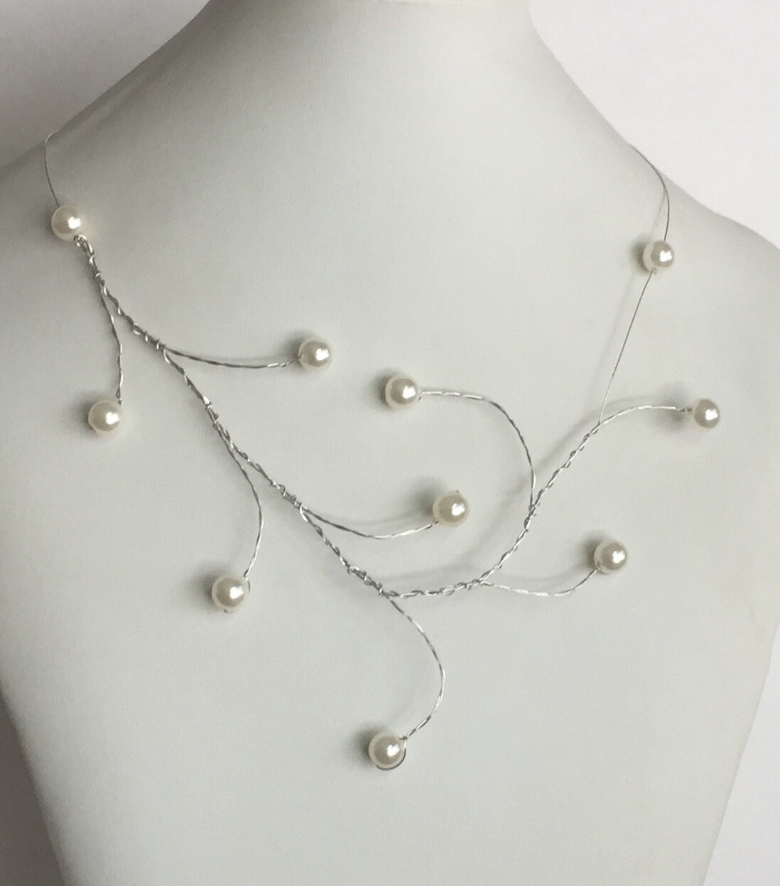 ENSEMBLE 3 BIJOUX PERLES ROMANTIQUES