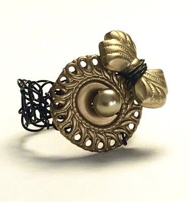 BAGUE SOLEIL NOIR