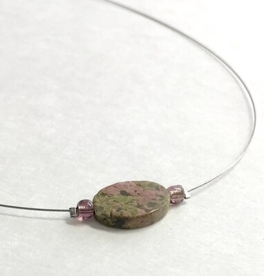 COLLIER L’UNAKITE