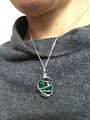 COLLIER ESPRIT D’ÉMERAUDE