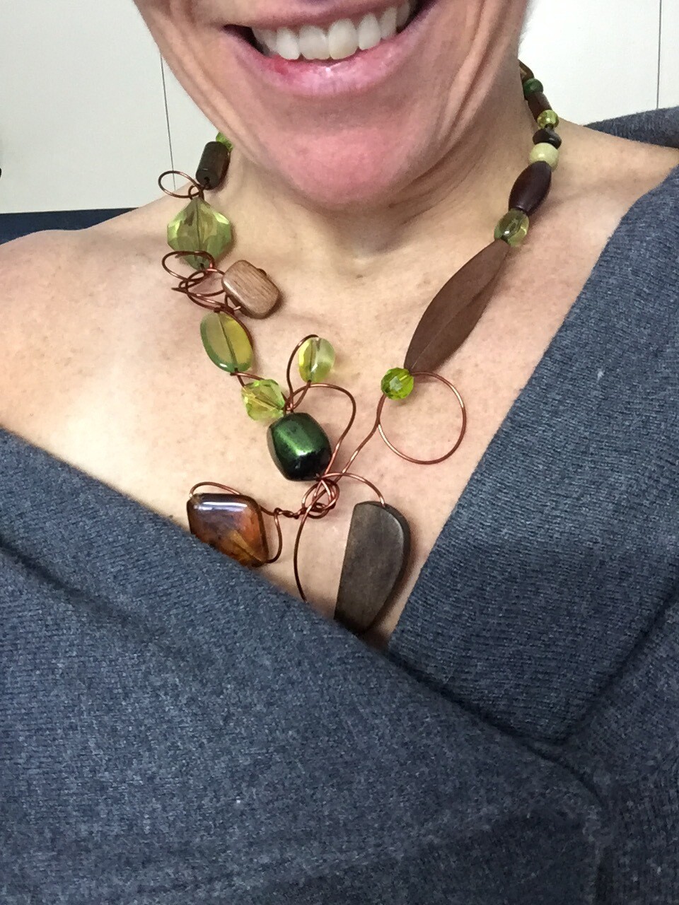 COLLIER FORÊT BORÉALE