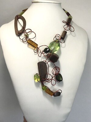 COLLIER FORÊT BORÉALE