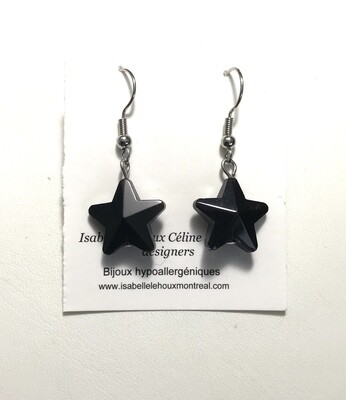 BOUCLES D’OREILLES ÉTOILÉES