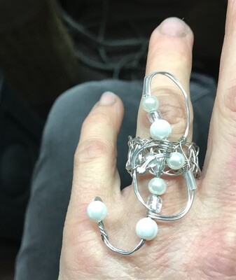 BAGUE CLÉ  DE SOL