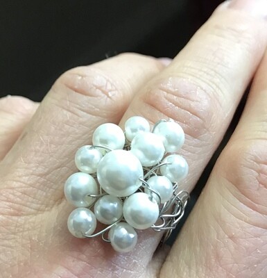 BAGUE PERLES CLASSIQUE