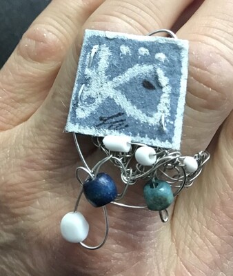 BAGUE BLUE JEANS