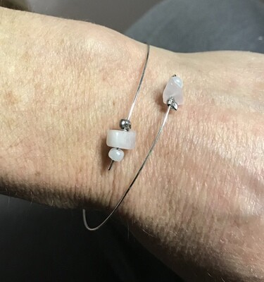 BRACELET MINI QUARTZ ROSE