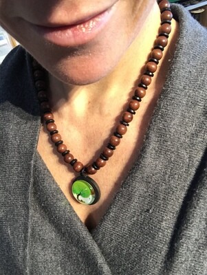 COLLIER MÉDAILLON L’ARBRE