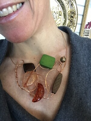 COLLIER CUIVRE BOISÉ 