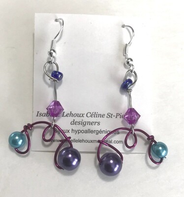 BOUCLES D’OREILLES EN ÉQUILIBRE