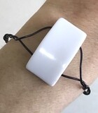 BRACELET BLANC GÉOMÉTRIE