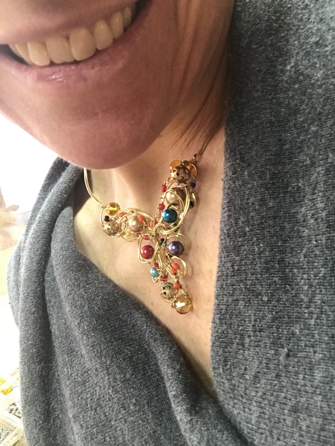 COLLIER PAPILLON DE LA FIERTÉ 