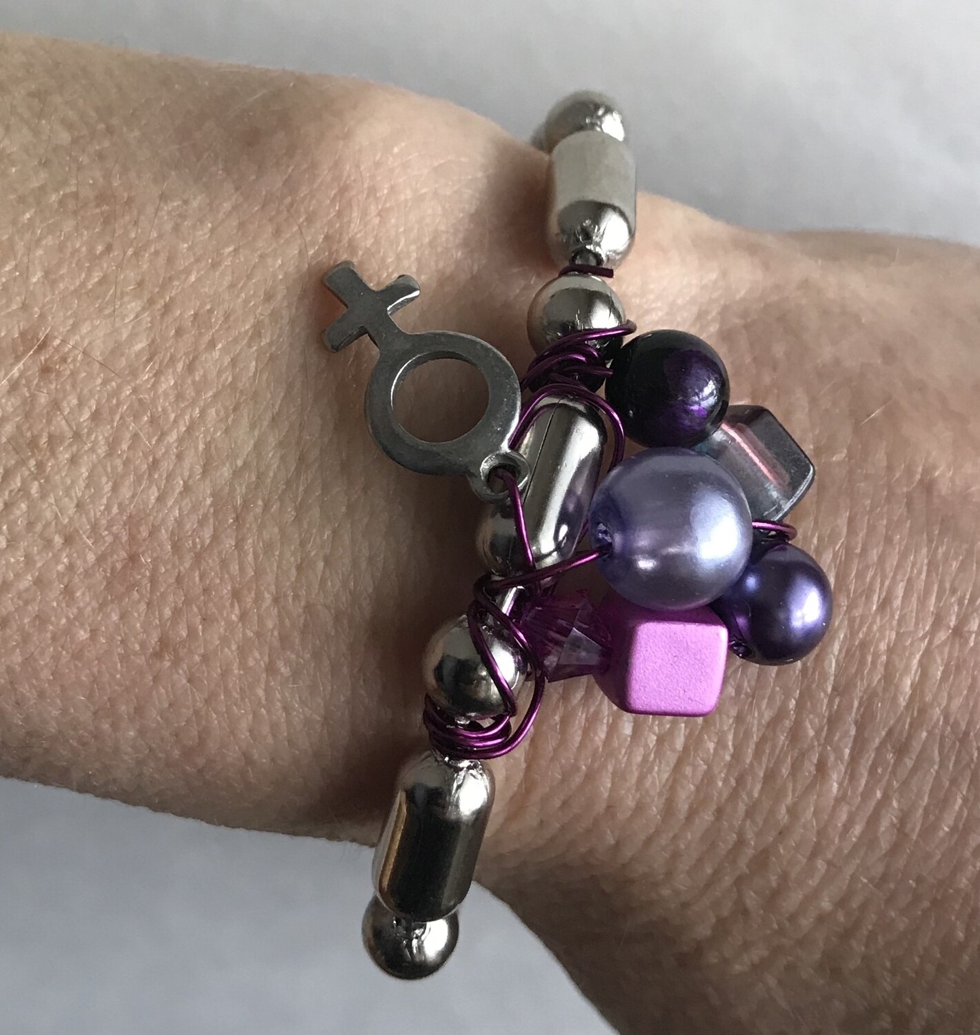 BRACELET VENUS MAUVE
