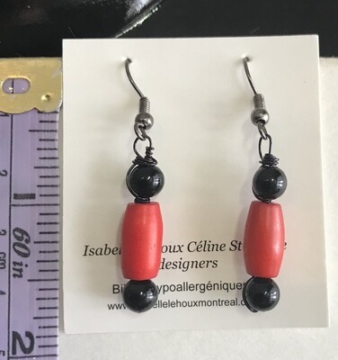 BOUCLES D’OREILLES BÂTONS FORTS