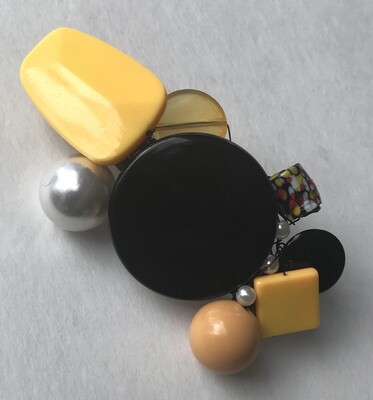 BARRETTE JAUNE
