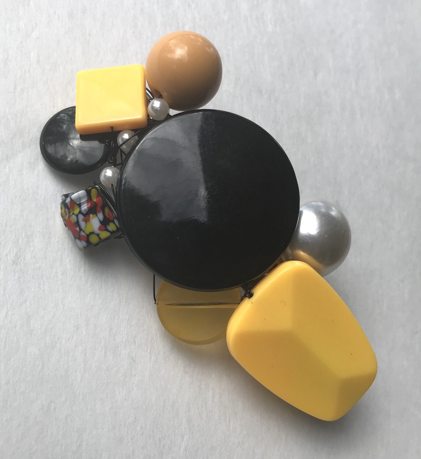 BARRETTE JAUNE