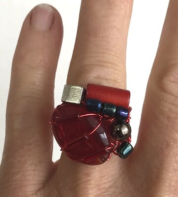 BAGUE ROUGE PARTY